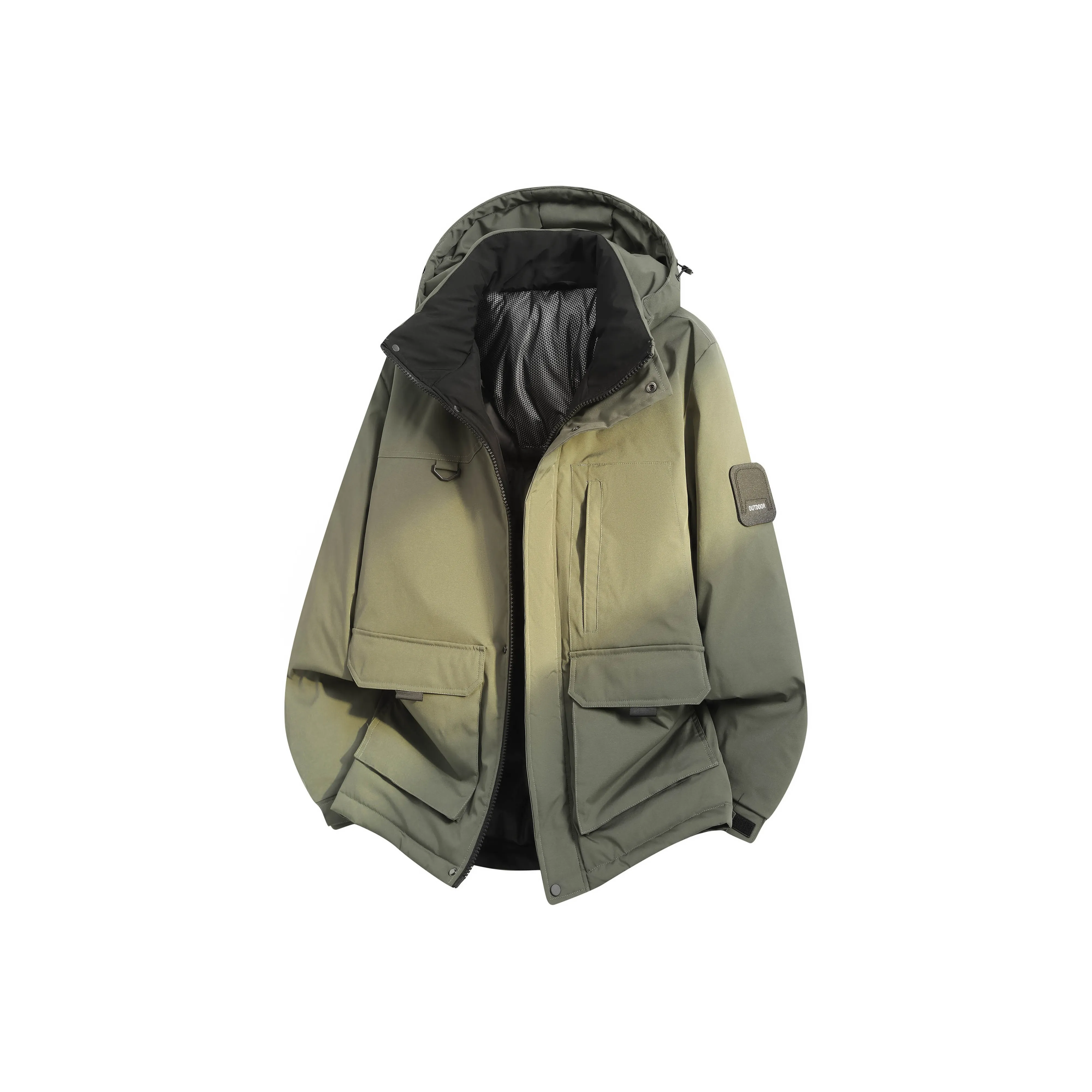 SNOW FLYING Winter Battle Collection Extreme Cold Коллекция Пуховик Унисекс