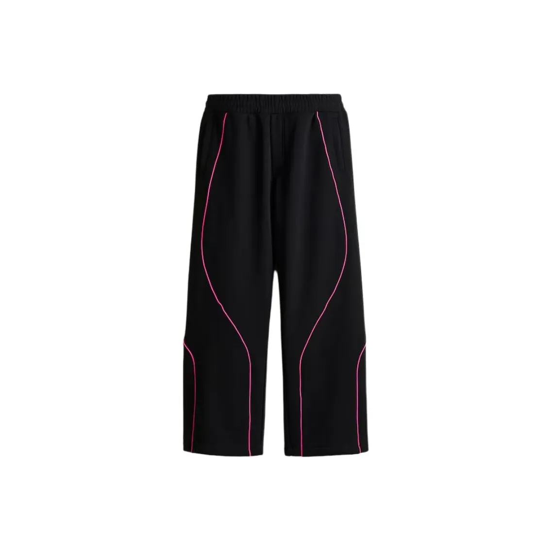 H M Черные Розовые Мужские Вязаные Спортивные Штаны