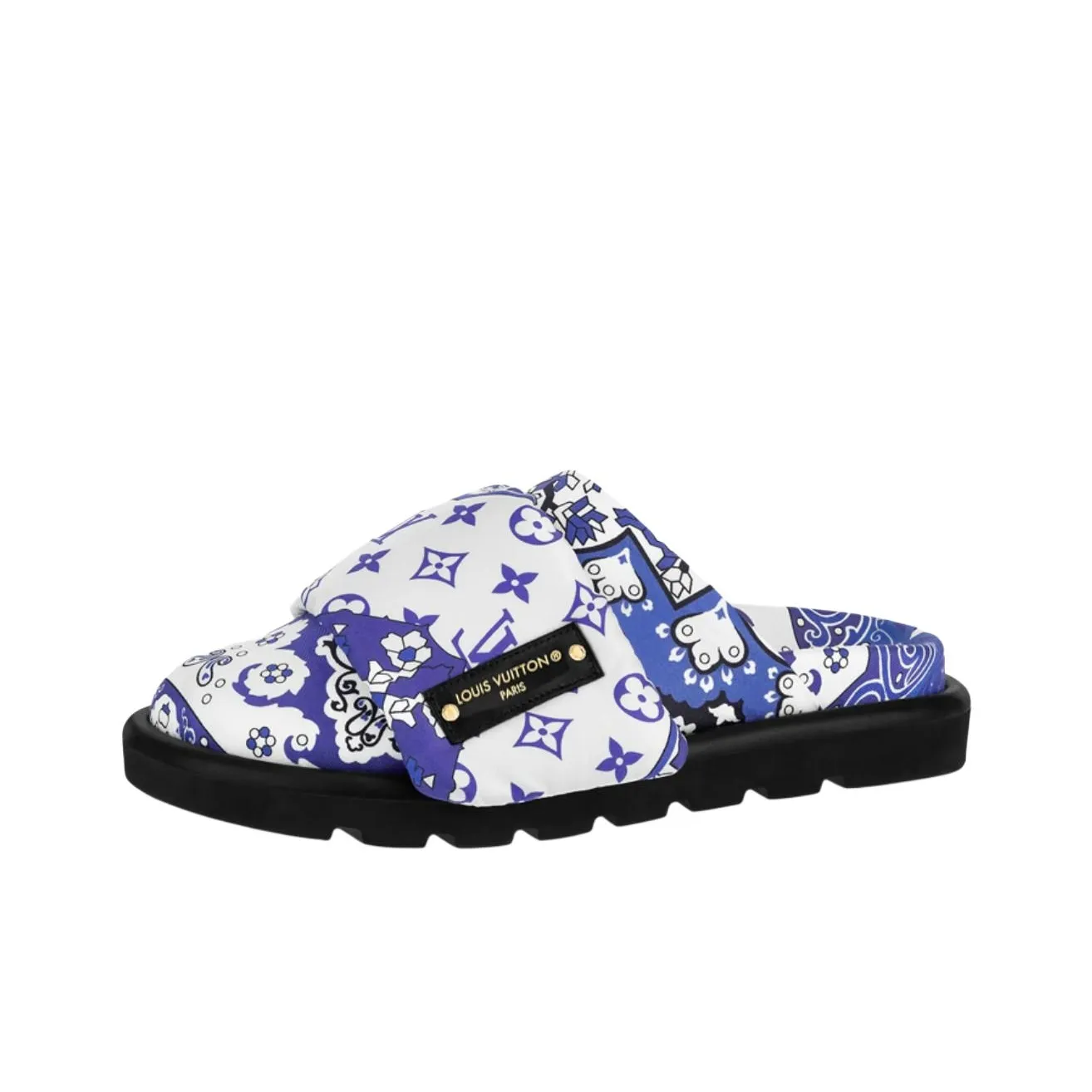 LOUIS VUITTON Closed Toe Slippers Women's