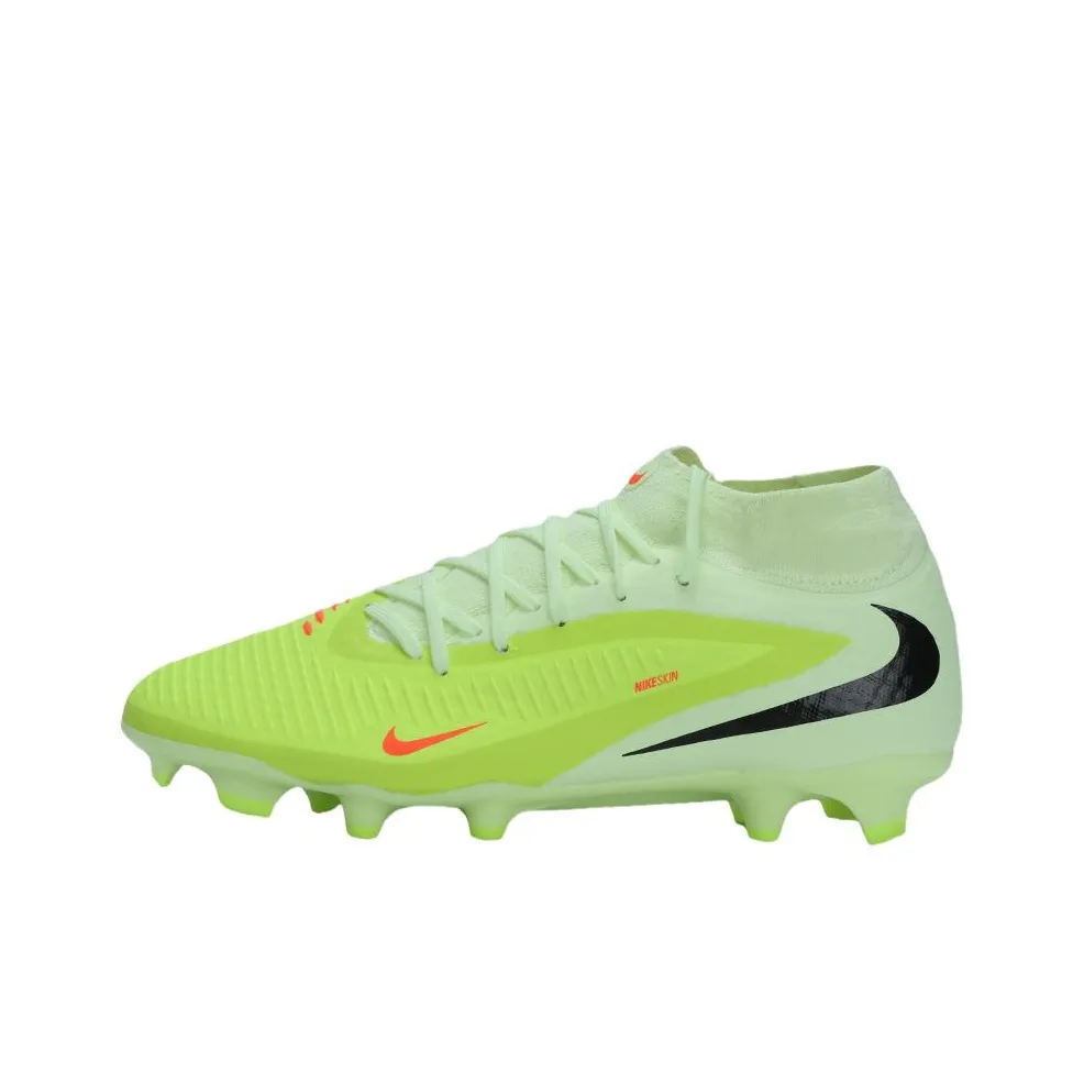 Nike Phantom 6 MG MULTI Ground FG Твердый грунт Устойчивый к истиранию Футбольные бутсы Унисекс Зеленый