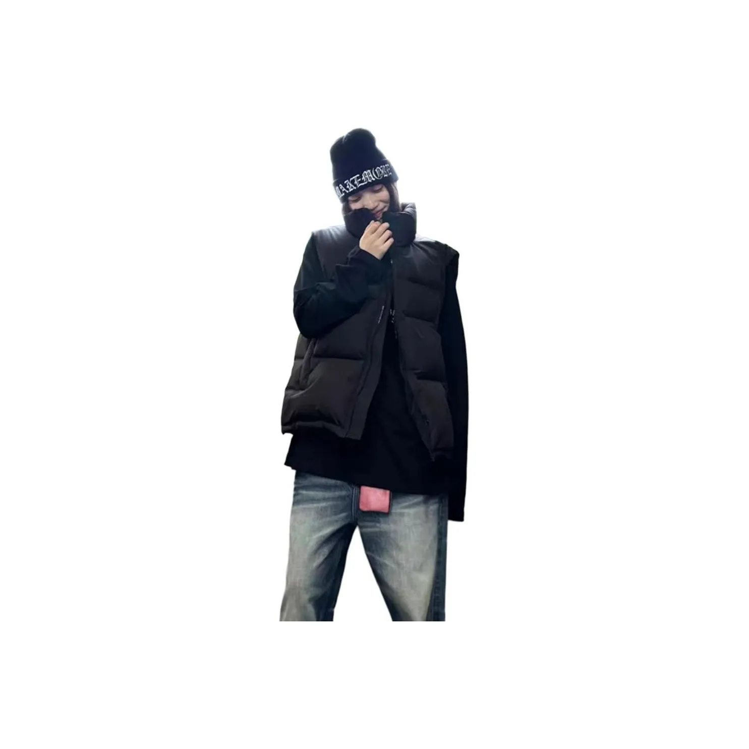 CORNILOT Черный Унисекс Жилеты