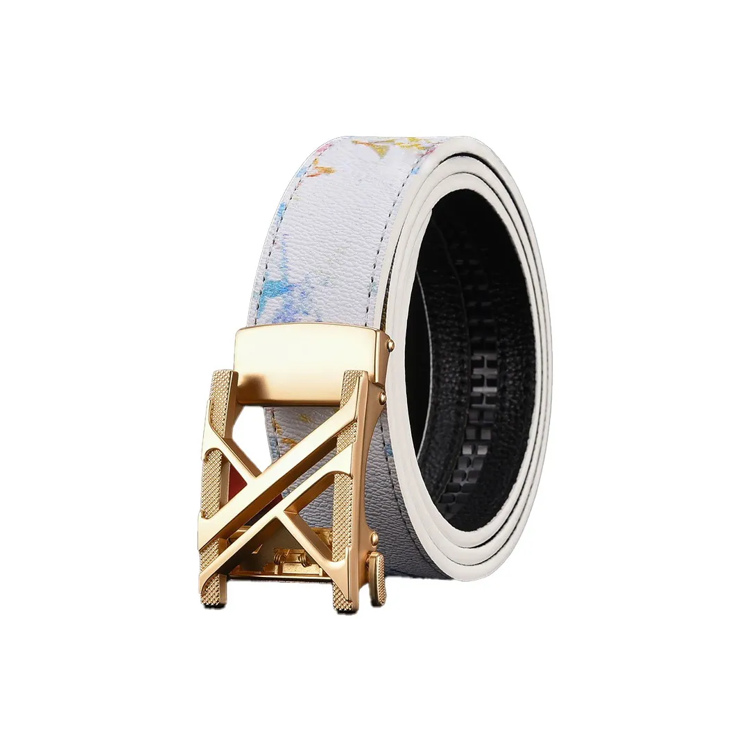 JKEM ПУ (полиуретан) Сплав Ремень Унисекс 3,6 см