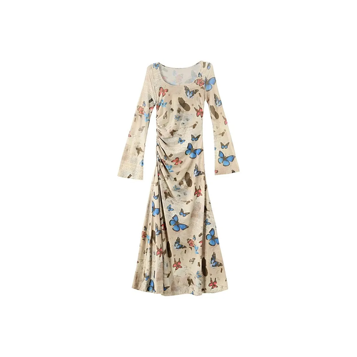 Local Gal Длинное платье с длинными рукавами женское