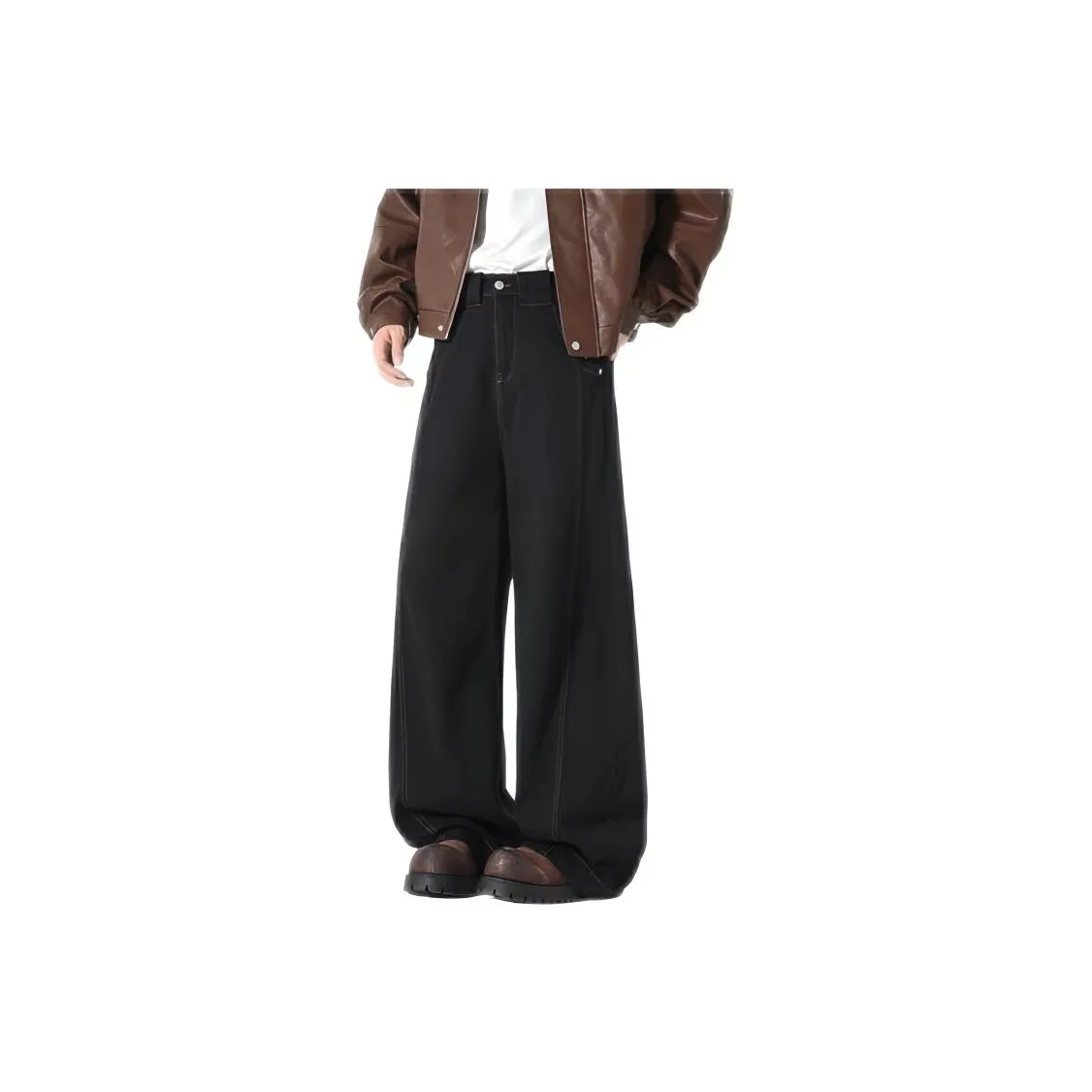 GOYN Черные Унисекс Джинсы