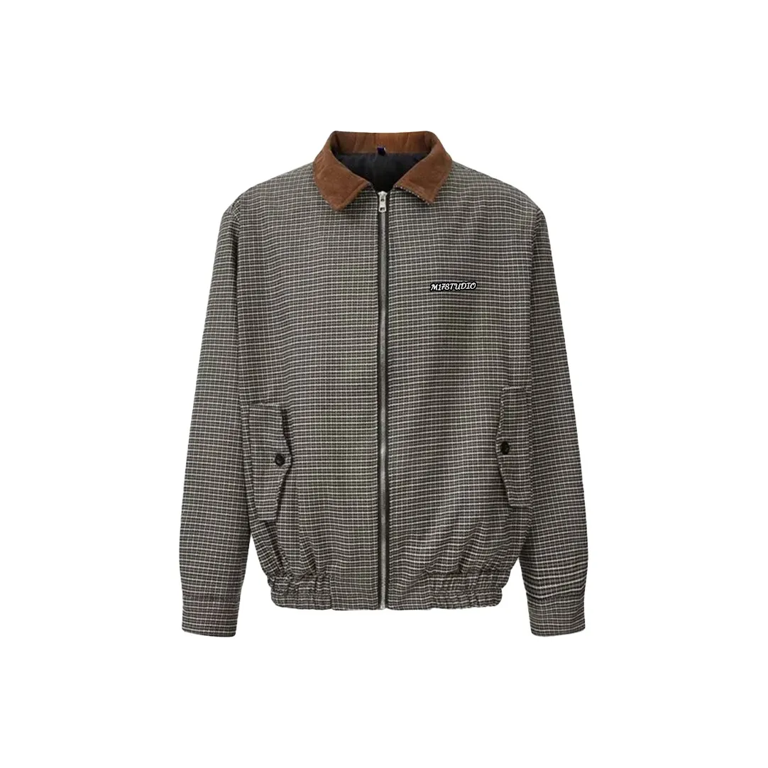 M17 STUDIO Коричневый [Нет Логотипа] Унисекс Куртки