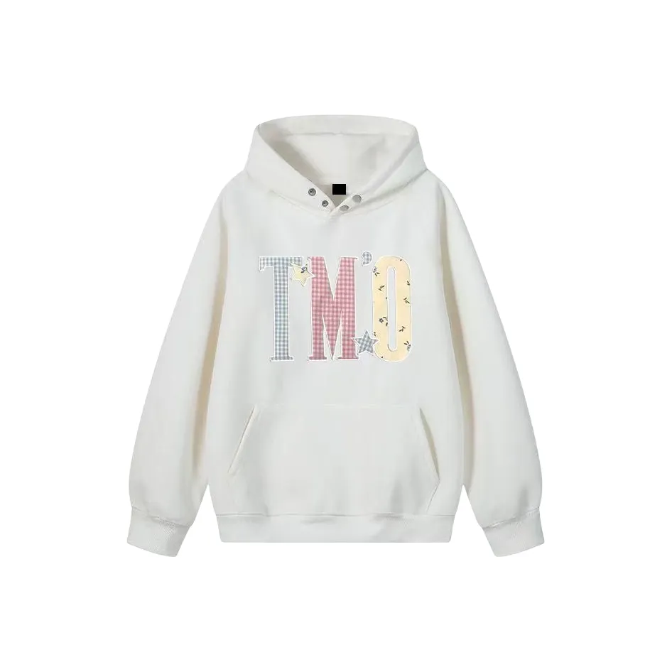 Wang Leshi Белый Женский Свитшот