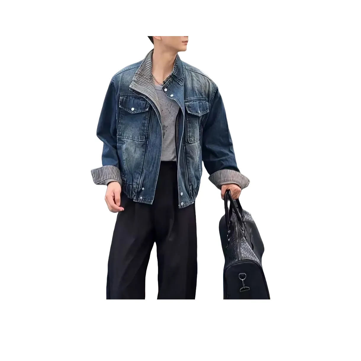 Bug Small Green Denim Jacket Unisex Буг Смолл Грин Деним Куртка Унисекс