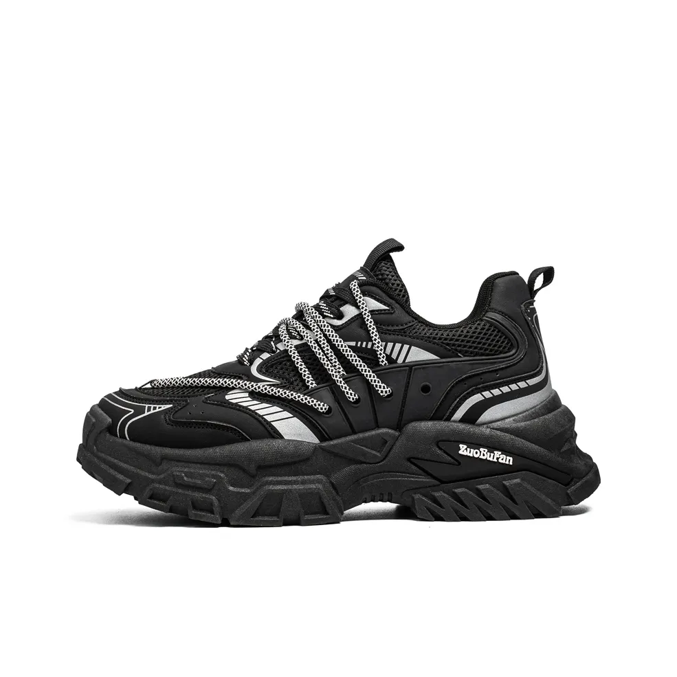 MIIOW Амортизация Покрытие Устойчивость к истиранию Противоскользящий Низкий Топ Толстая подошва Мужские