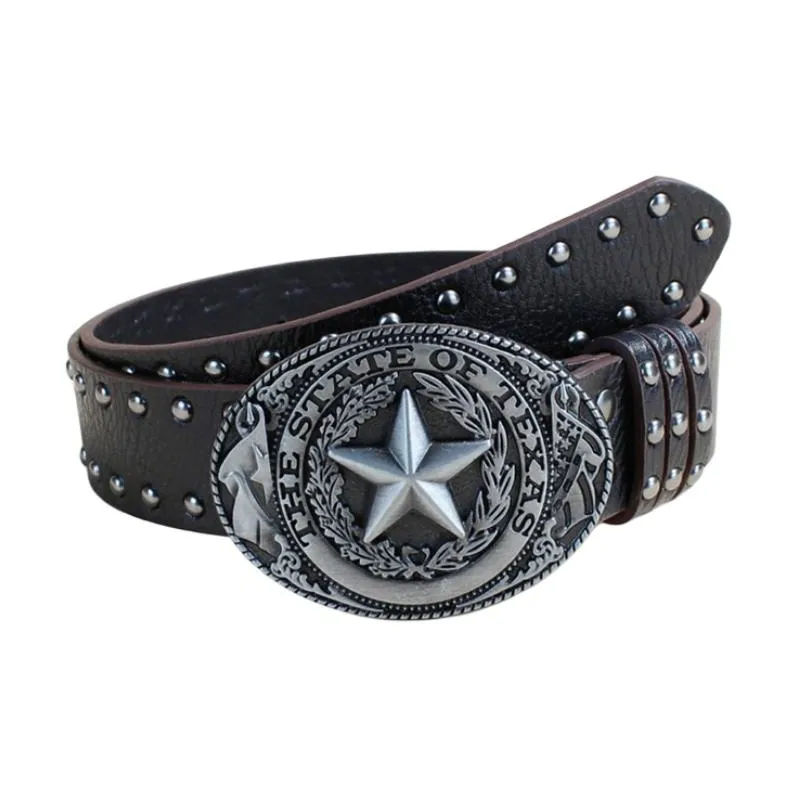 JEANSWEST ПУ (полиуретан) Искусственная кожа Ремни Женские 3,8 см