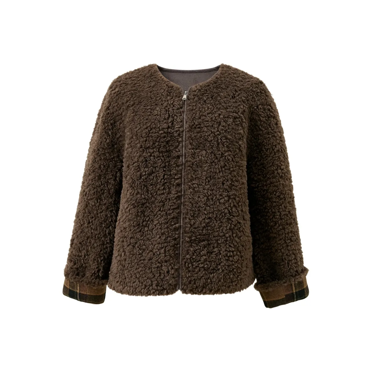 3COLOUR Красный Коричневый Женский Мех