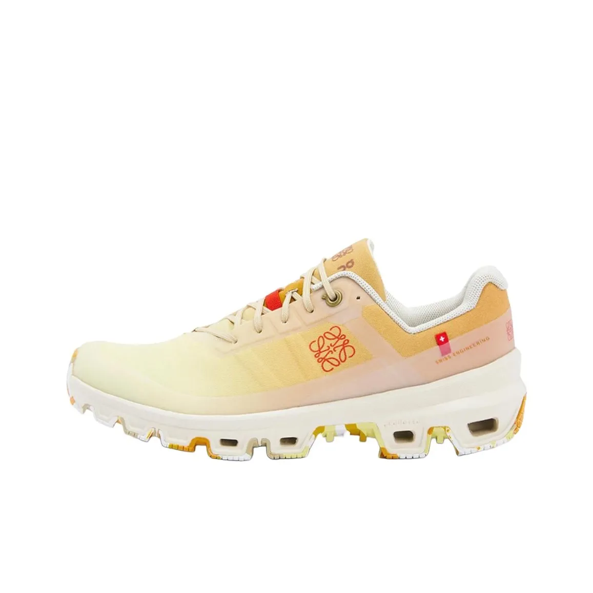 On X LOEWE Casual Shoes Men Low-Top Yellow