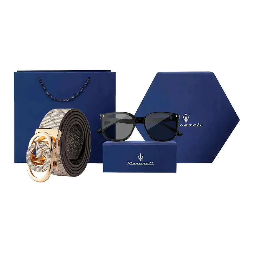 Maserati Ремни из ПВХ Коровьей кожи Мужской Черный 3,5 см