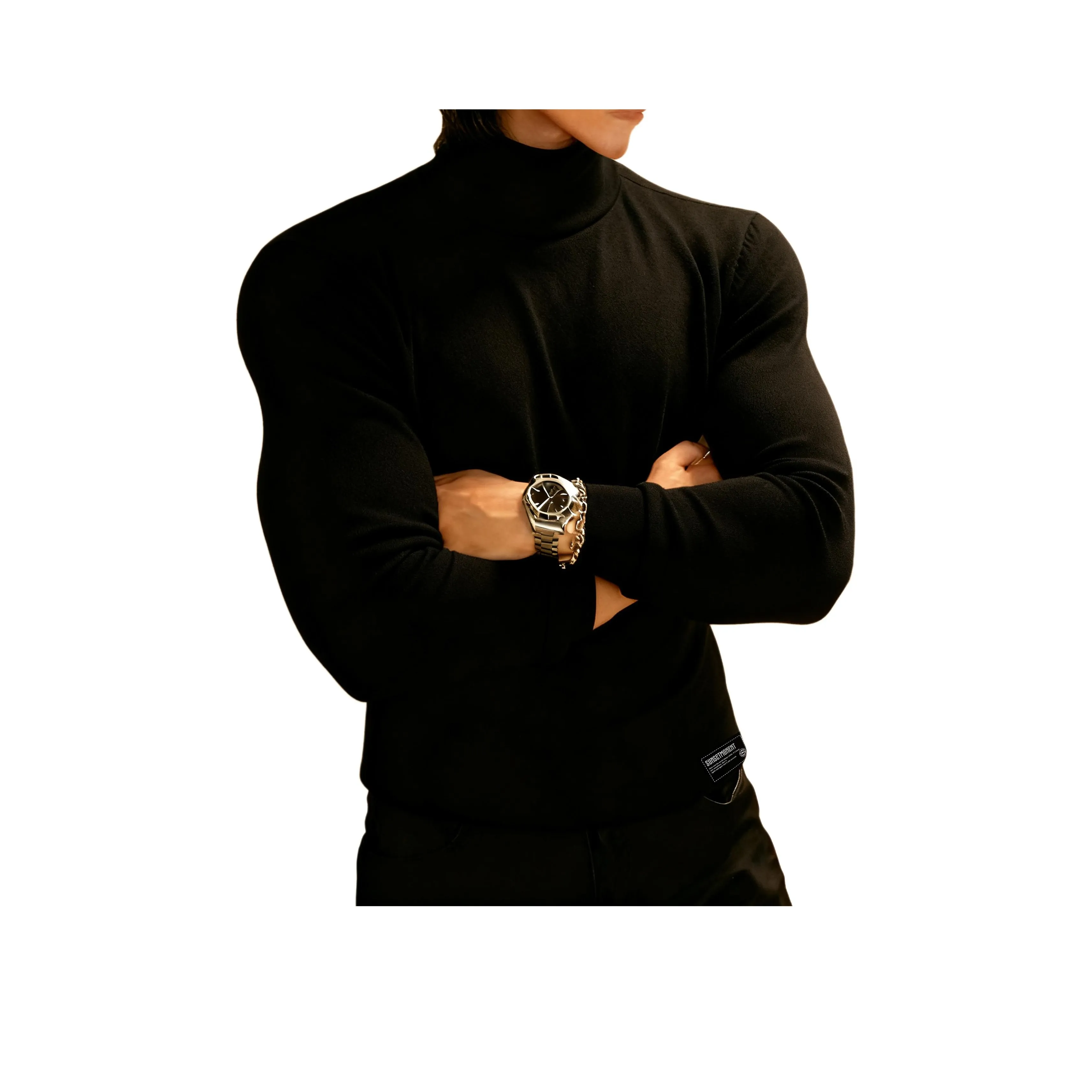 SUNSETMONENT Длинный рукав Т-рубашка Унисекс