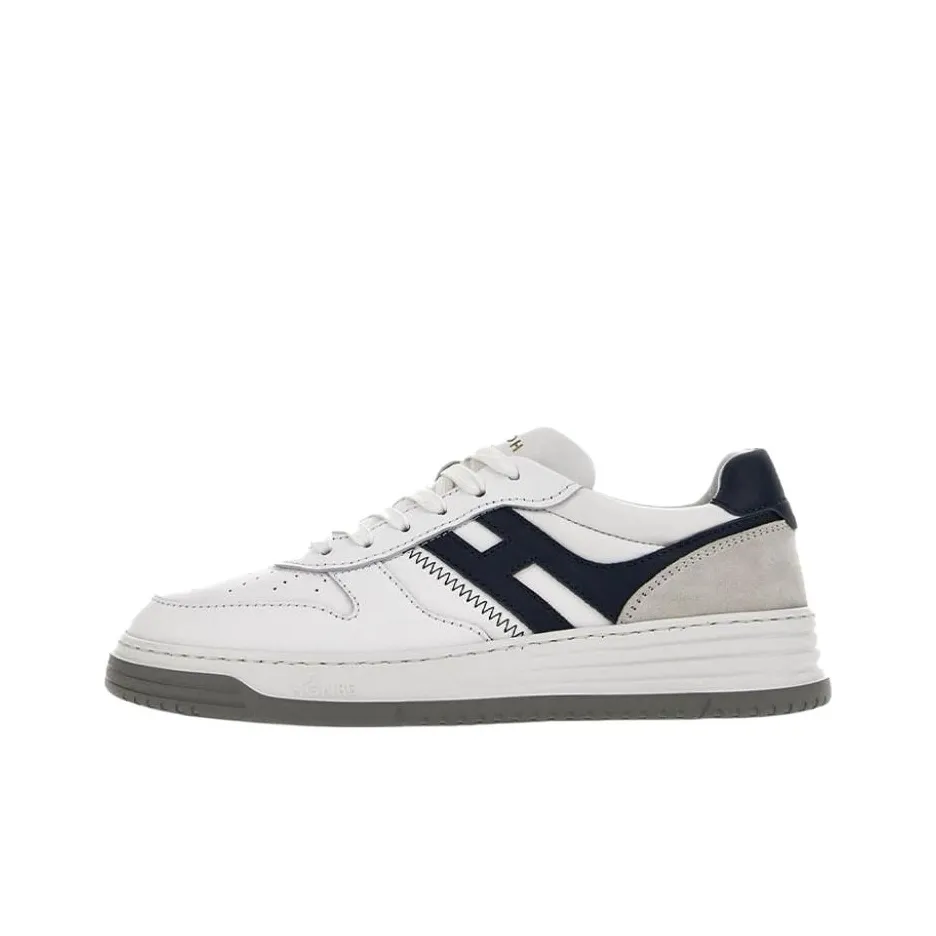 HOGAN H630 Skateboard Shoes Men Low Top White/Blue