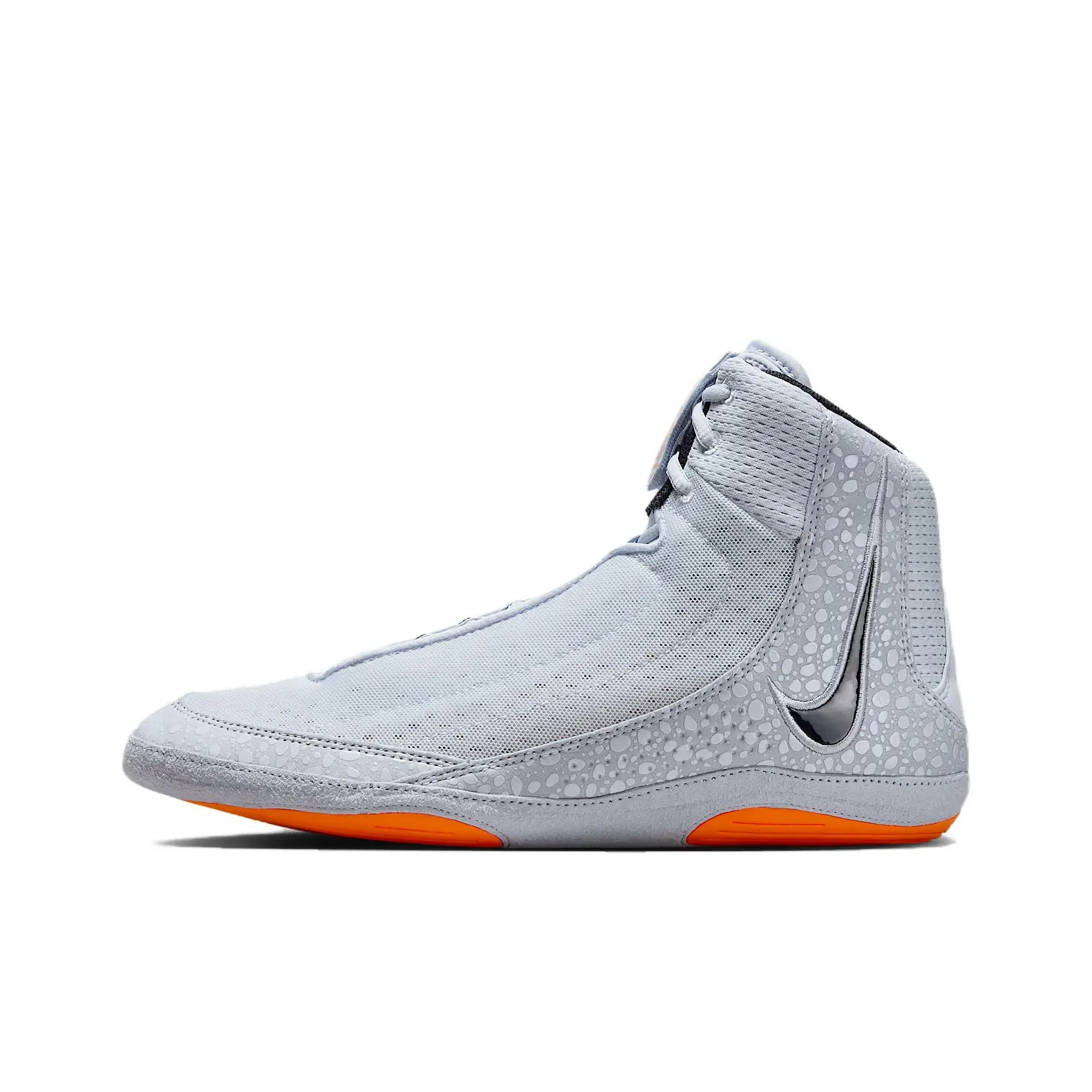 Nike Inflict 4 Дышащие Высокие Кроссовки для Тренировок Унисекс Белый Оранжевый