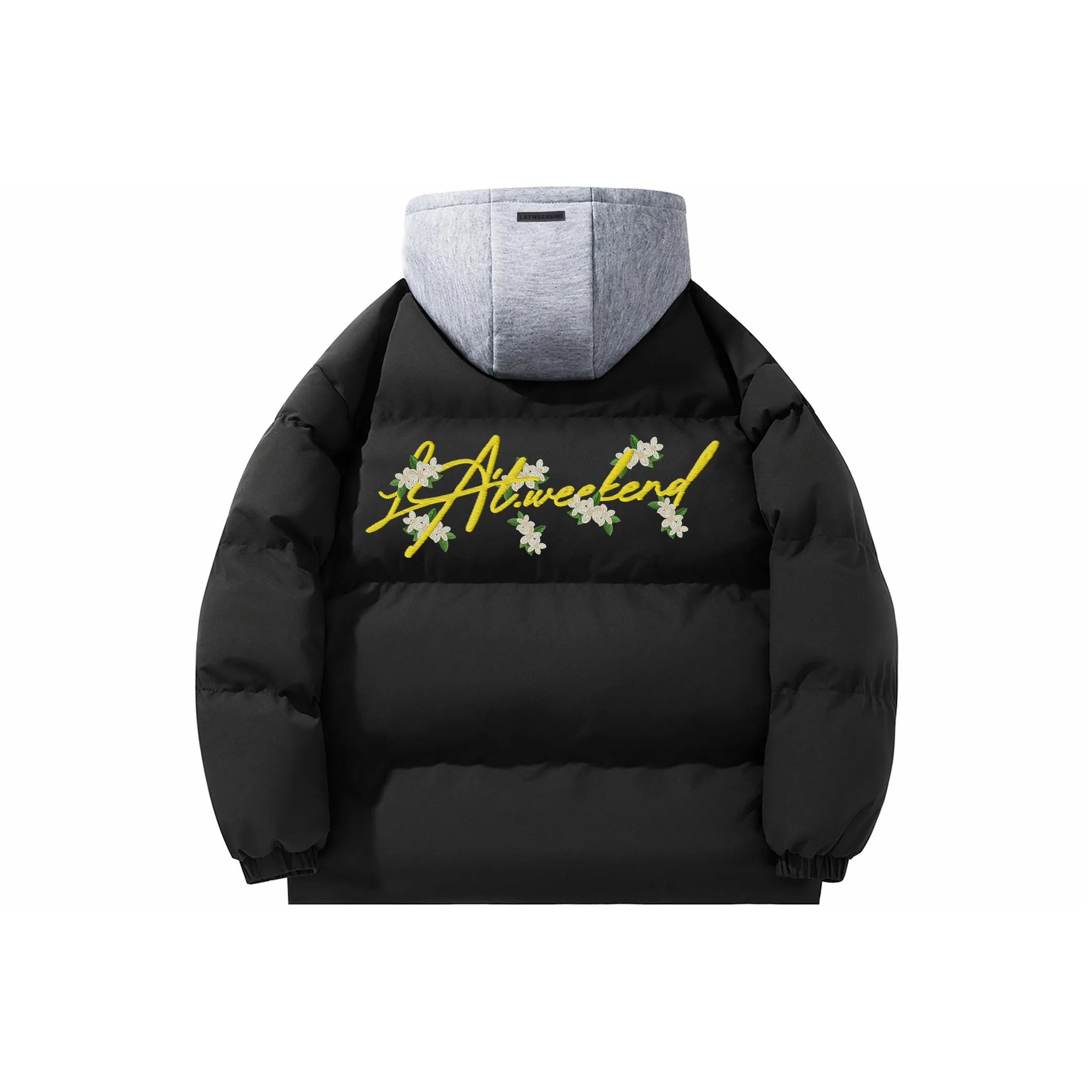 LA'T.WEEKEND Хлопковый пуховик унисекс