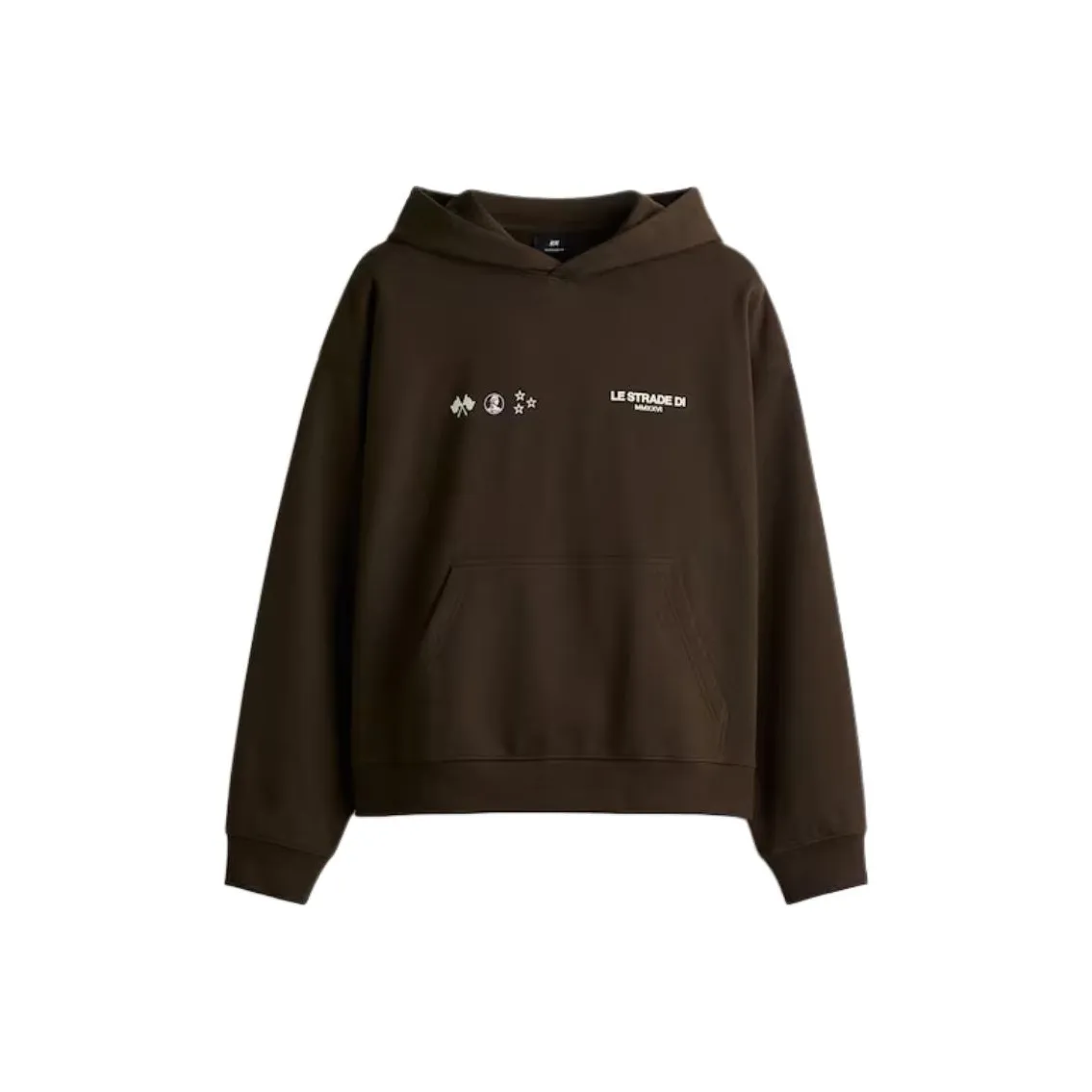 H M Коричневый Мужской Свитшот