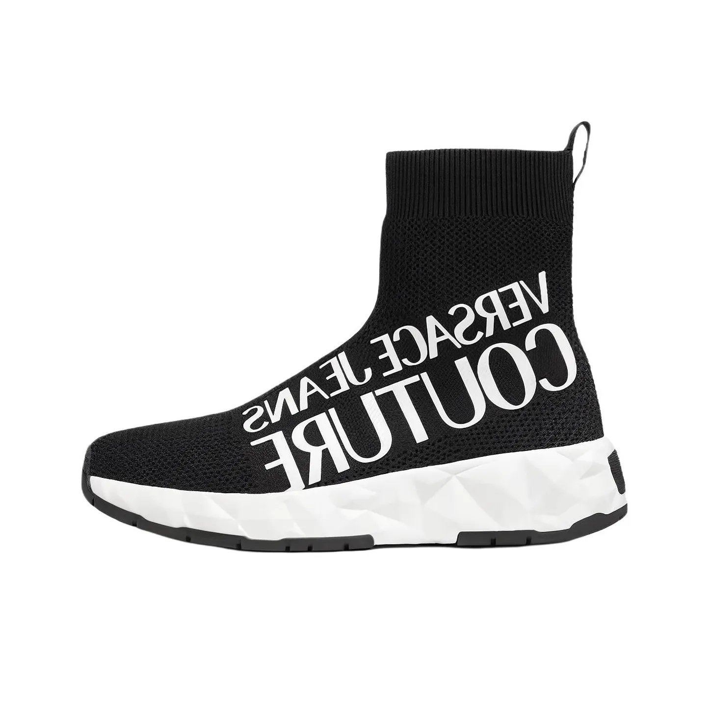 VERSACE JEANS Casual Shoes Women's High Top Black