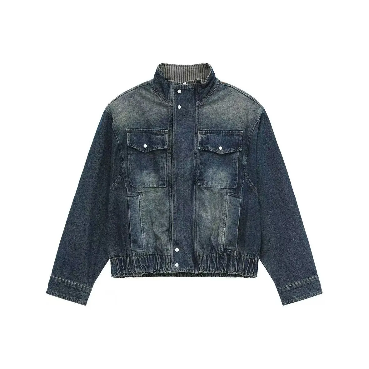 Bug Small Green Denim Jacket Unisex Bug Small Green Деним Куртка Унисекс