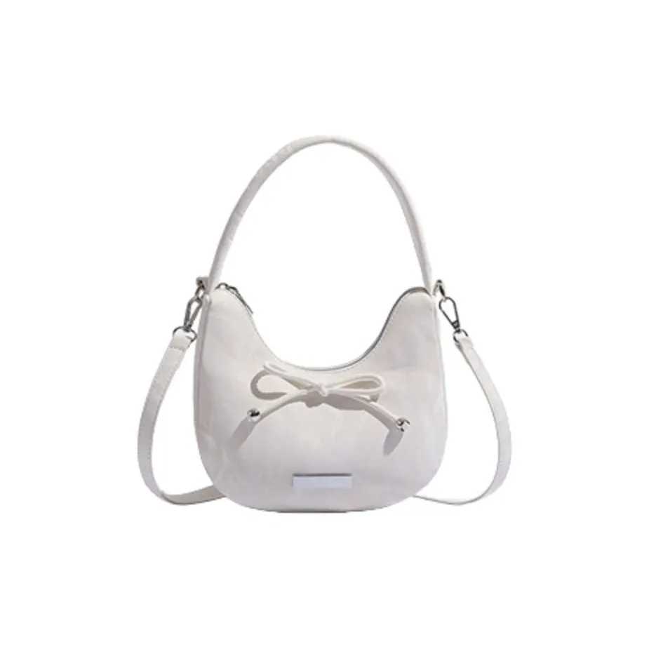 ORANGE BEAN ПУ (полиуретан) Сумка через плечо Стандартная Женская Экрю Розовая