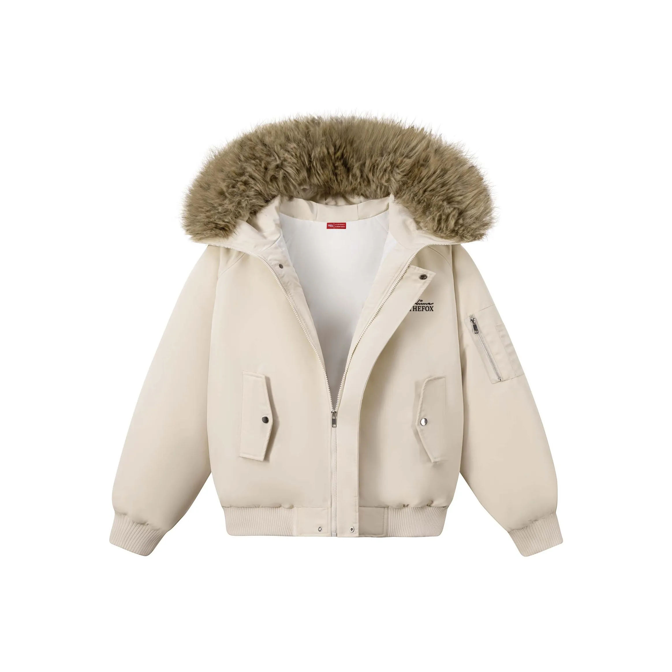 Али Тх Фокс Пуховая куртка Пальто Унисекс