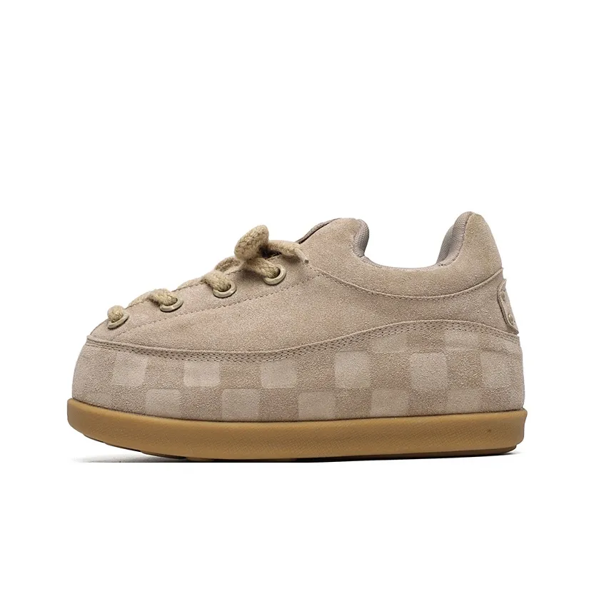 OUBT Эксклюзивный Ugly Милый Chubby Голова Обувь Индивидуальный Vintage Versatile Пара Повседневный Пухлые туфли