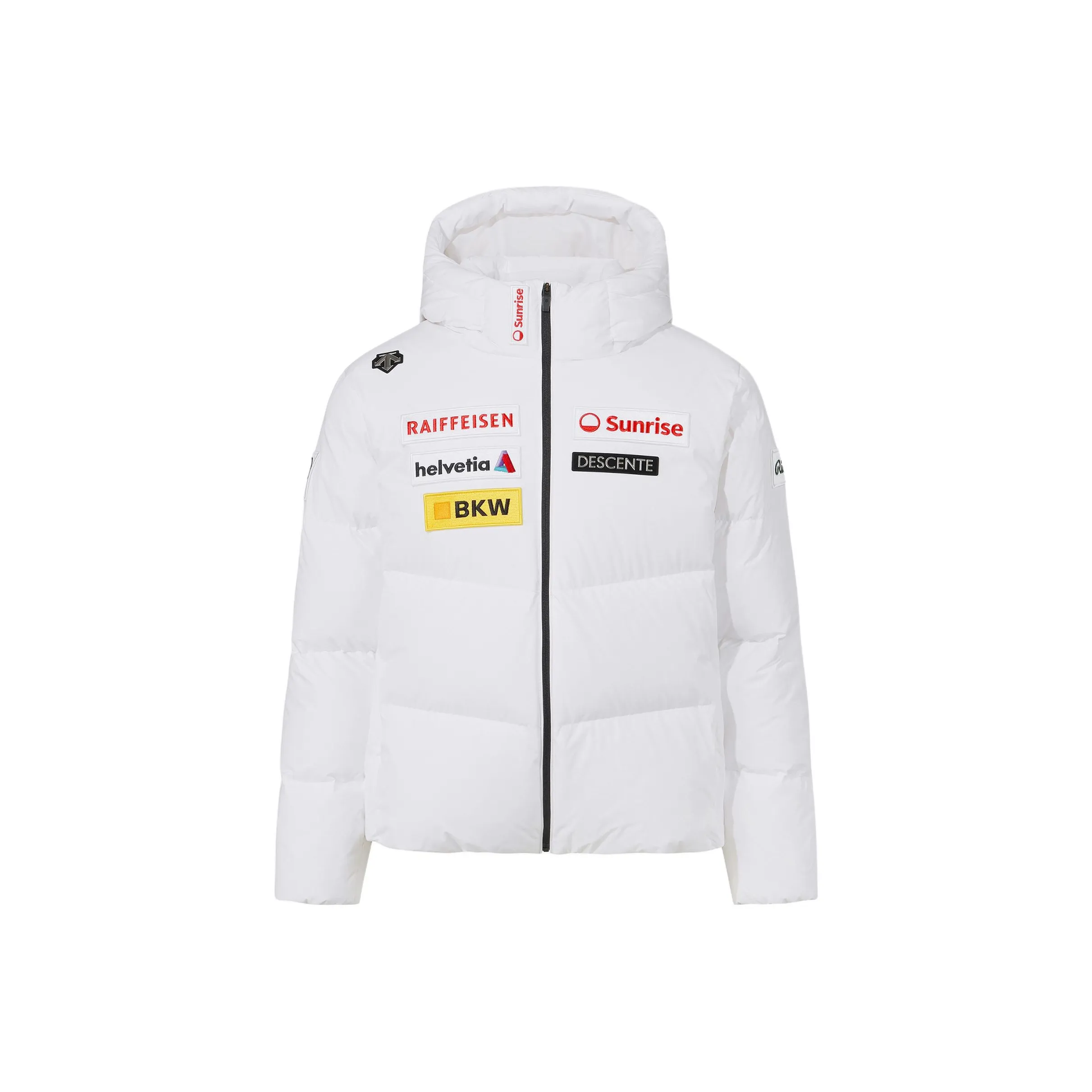 DESCENTE SWISS SKI Пуховик Унисекс Черный