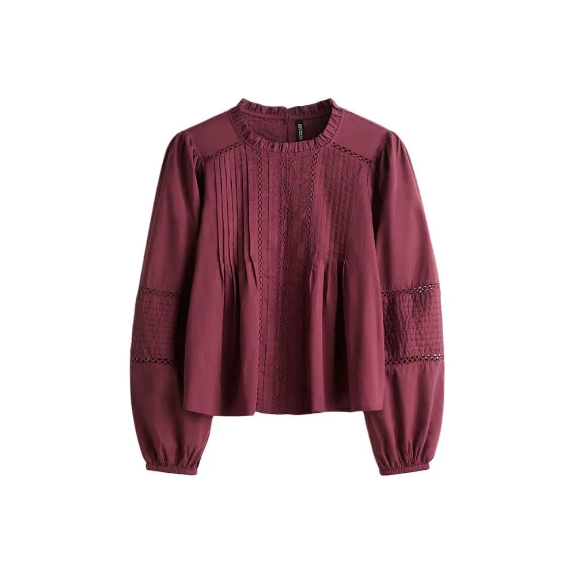 H M Бургунди Женские Рубашки