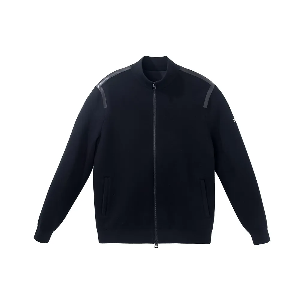 Mr.Bu Черный цвет рояля Мужские куртки