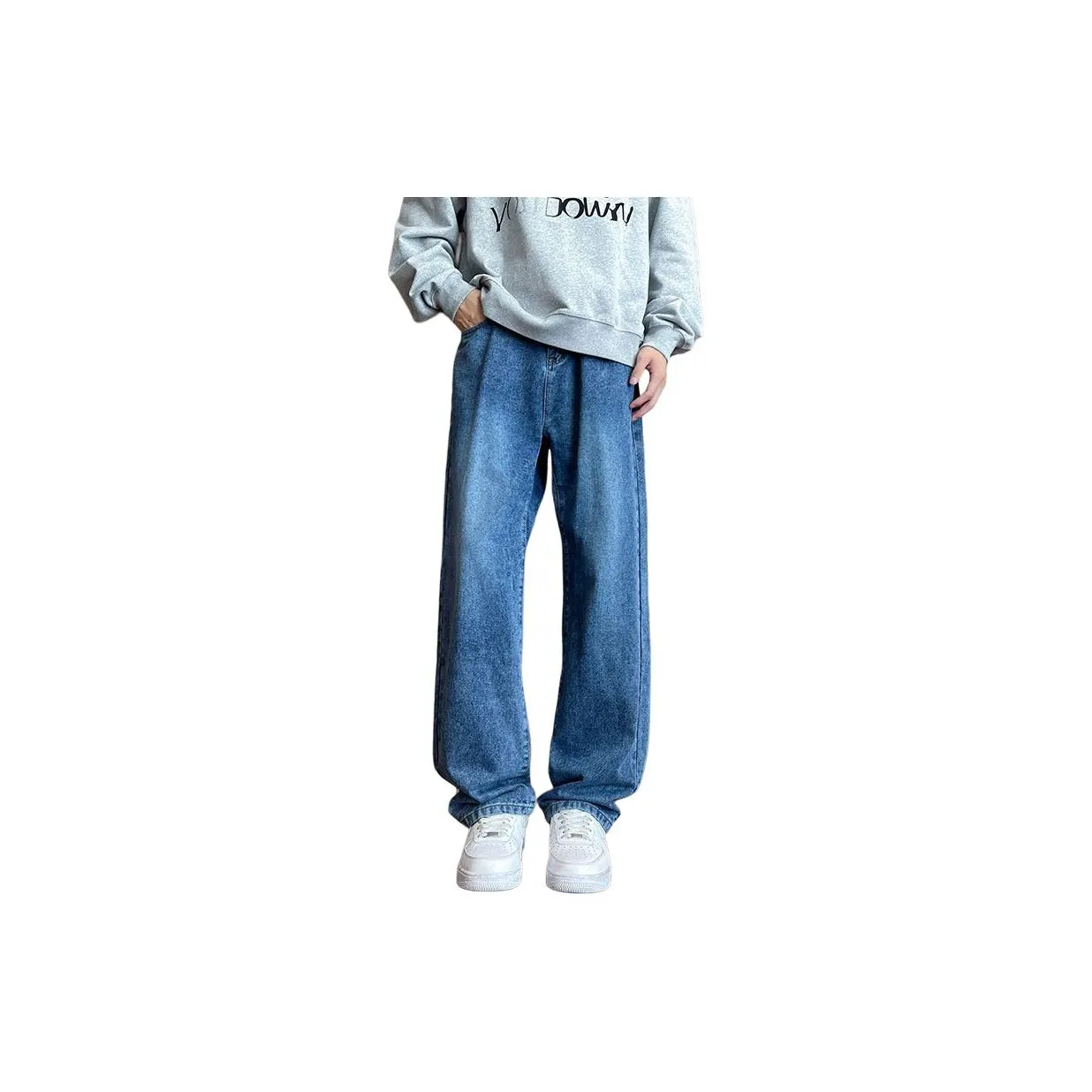 FAWENXIANGZI Мужские Джинсы