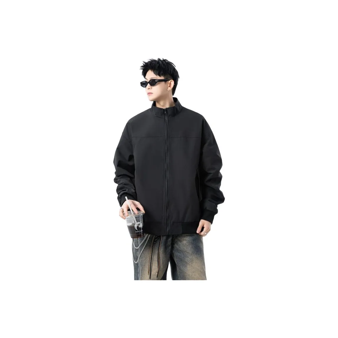 TUOFEI Черный Унисекс Куртки