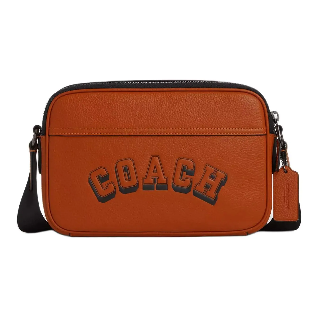 Coach Graham Коровья кожа Сумка через плечо Средний Мужской Цвет ириски