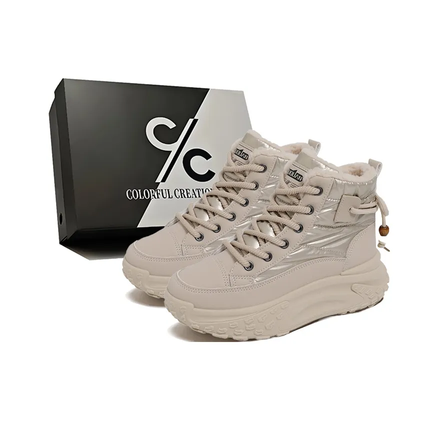 Colorful Creations Термический Увеличивающий Высоту Устойчивый к Износу Водонепроницаемый Противоскользящий Высокий Топ