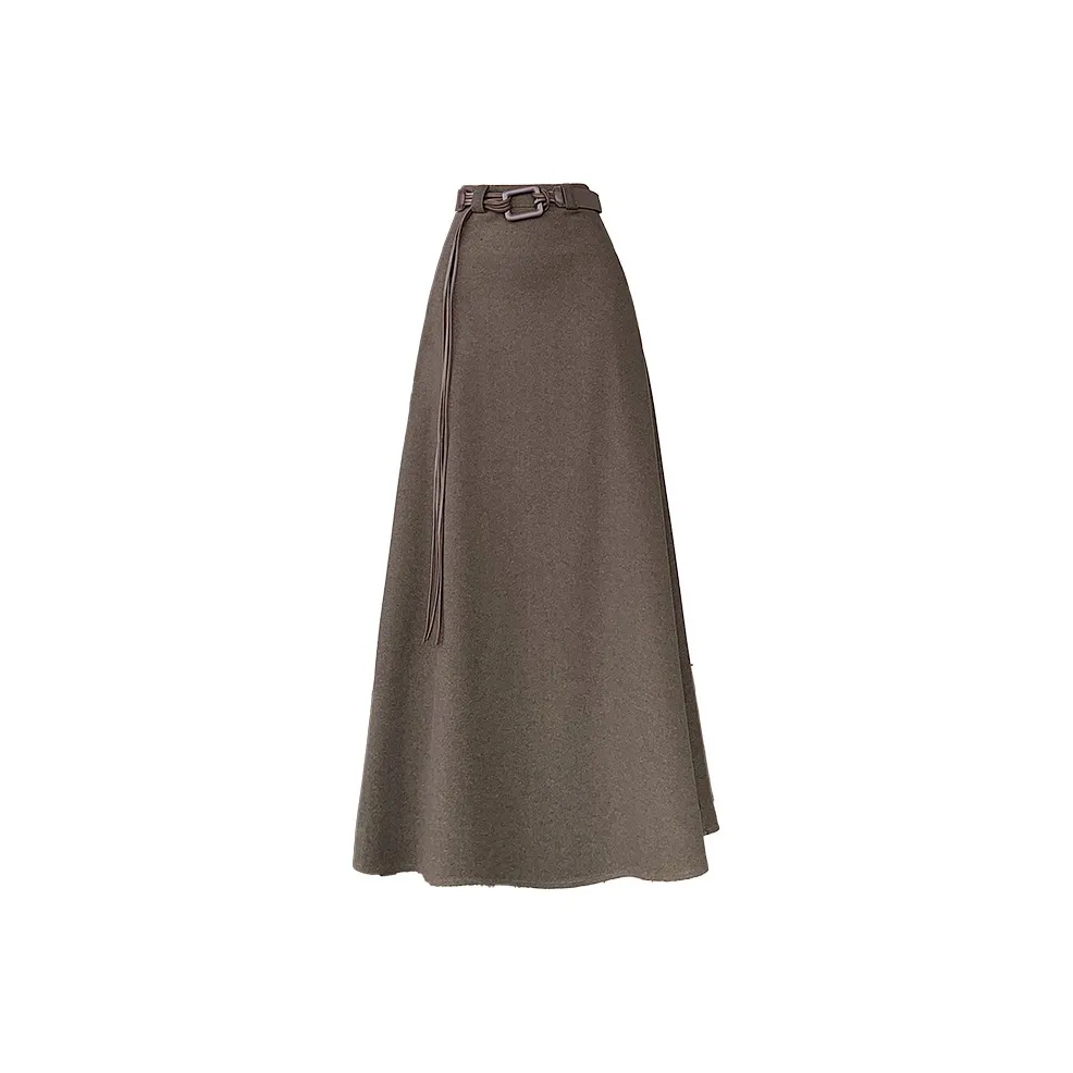 SNZX Женские Повседневные Длинные Юбки