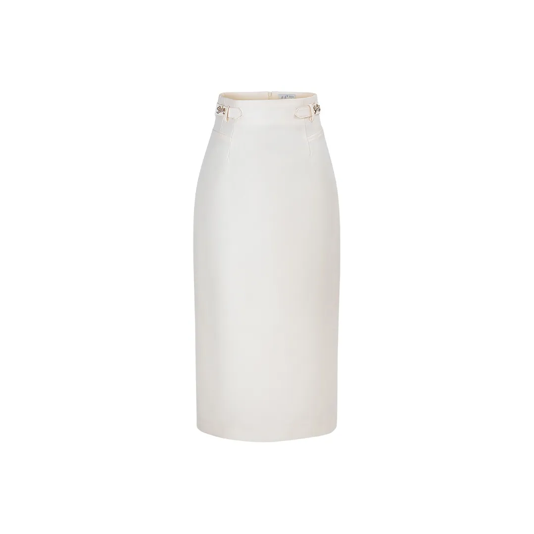 Tang Xi Прямой крой Повседневный Длинный Юбка Женские