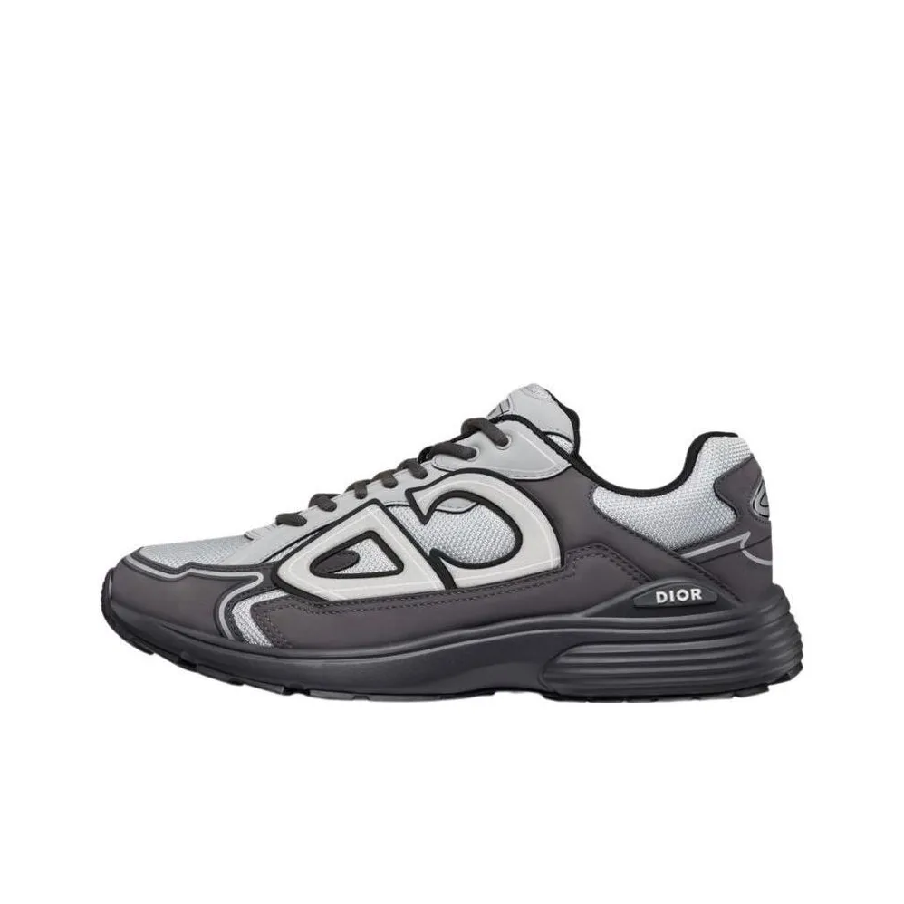 DIOR B30 Casual Shoes Men Low Top Gray