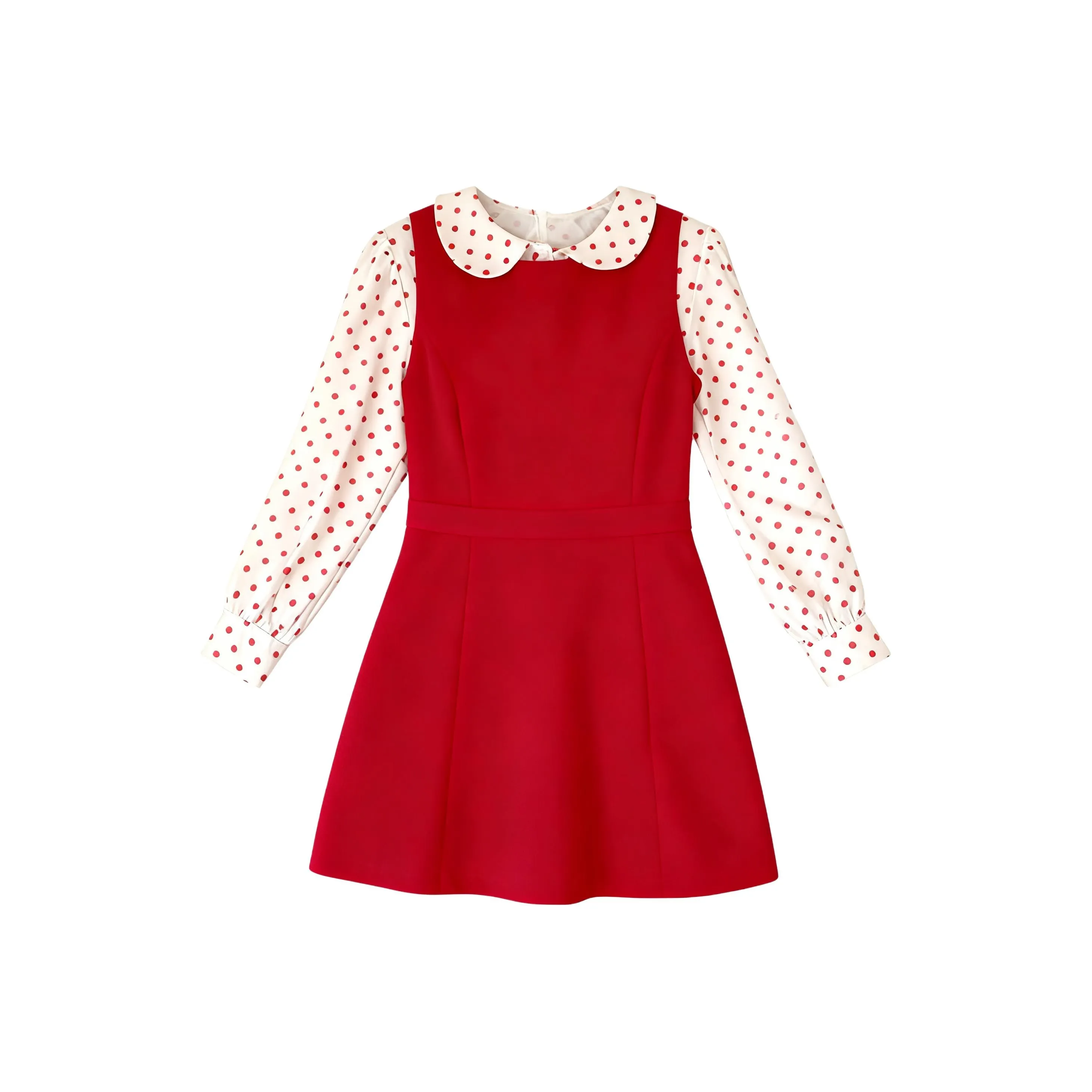 BIFH Red Dress Women's Long Sleeved Dresses BIFH Красный Платье Женские Длинные Рукава Платья