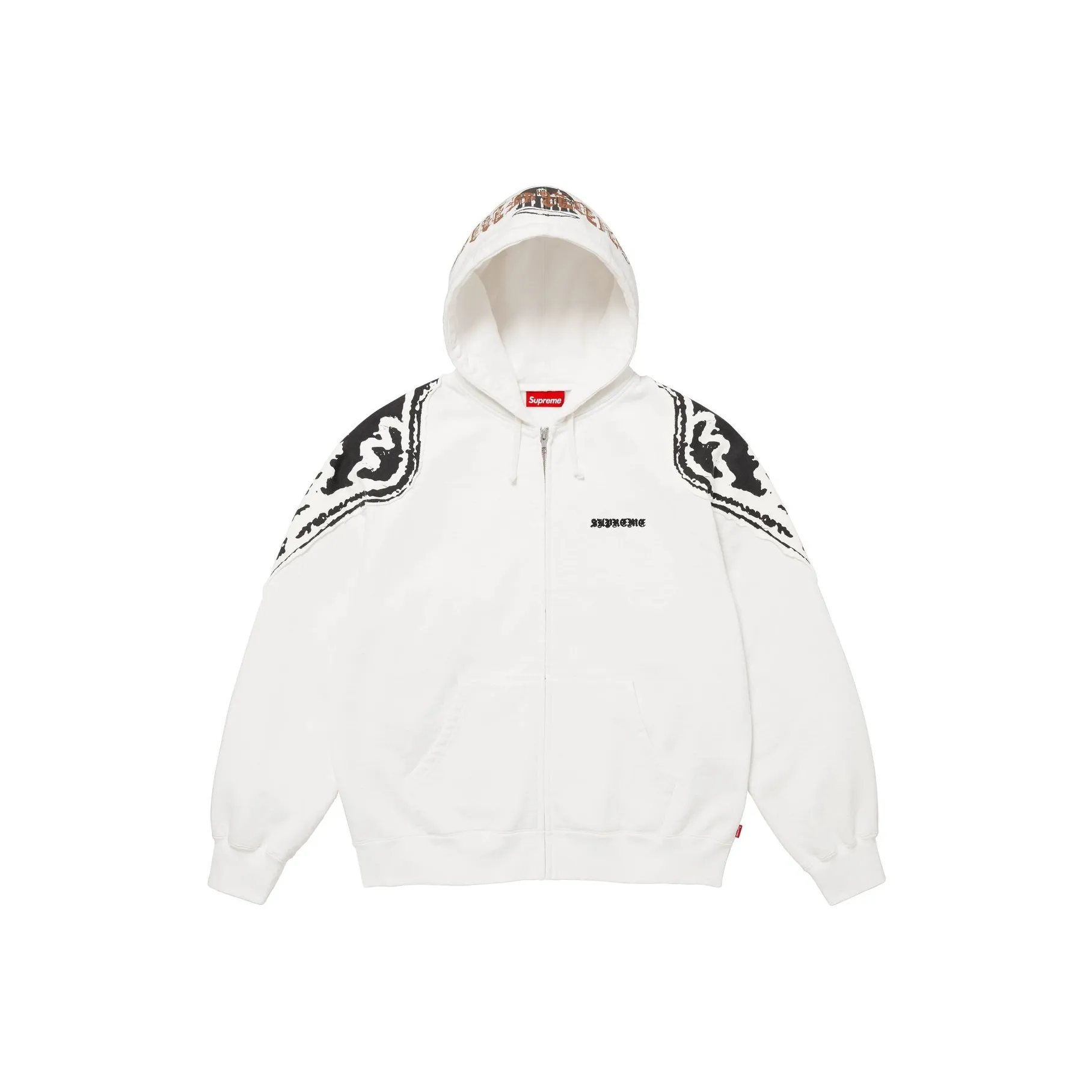 Supreme FW25 Week6 Крылья ZIP UP Худи Унисекс