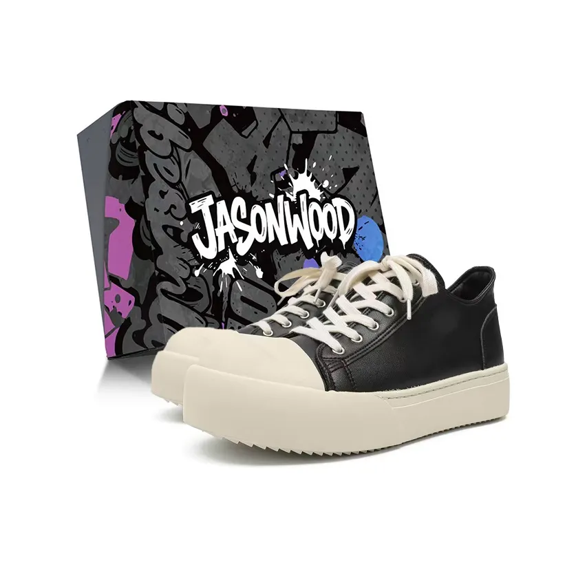 JASONWOOD Обувь Износостойкая и Противоскользящая Низкие Кроссовки для Скейтбординга Мужские