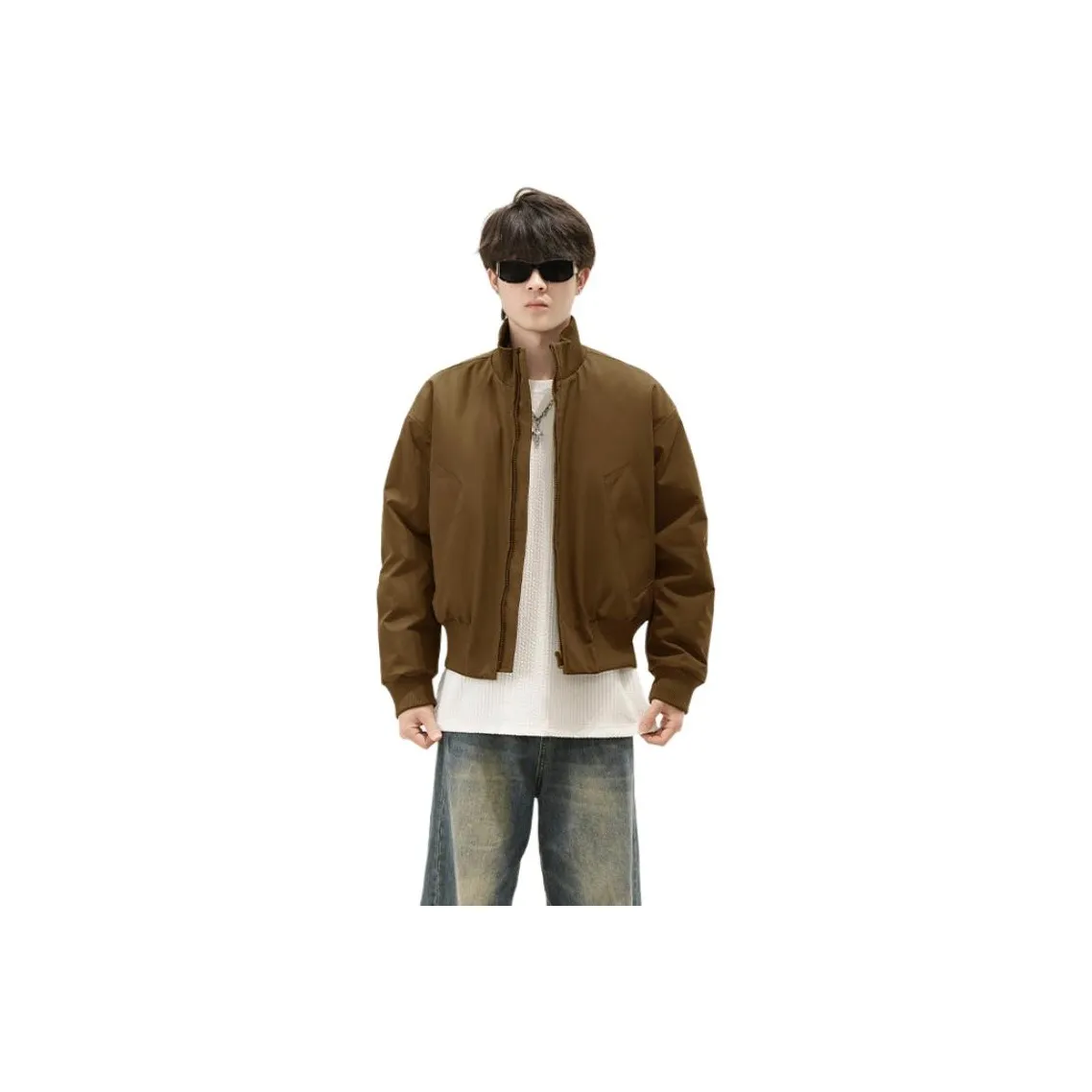 TUOFEI Хаки Унисекс Куртки