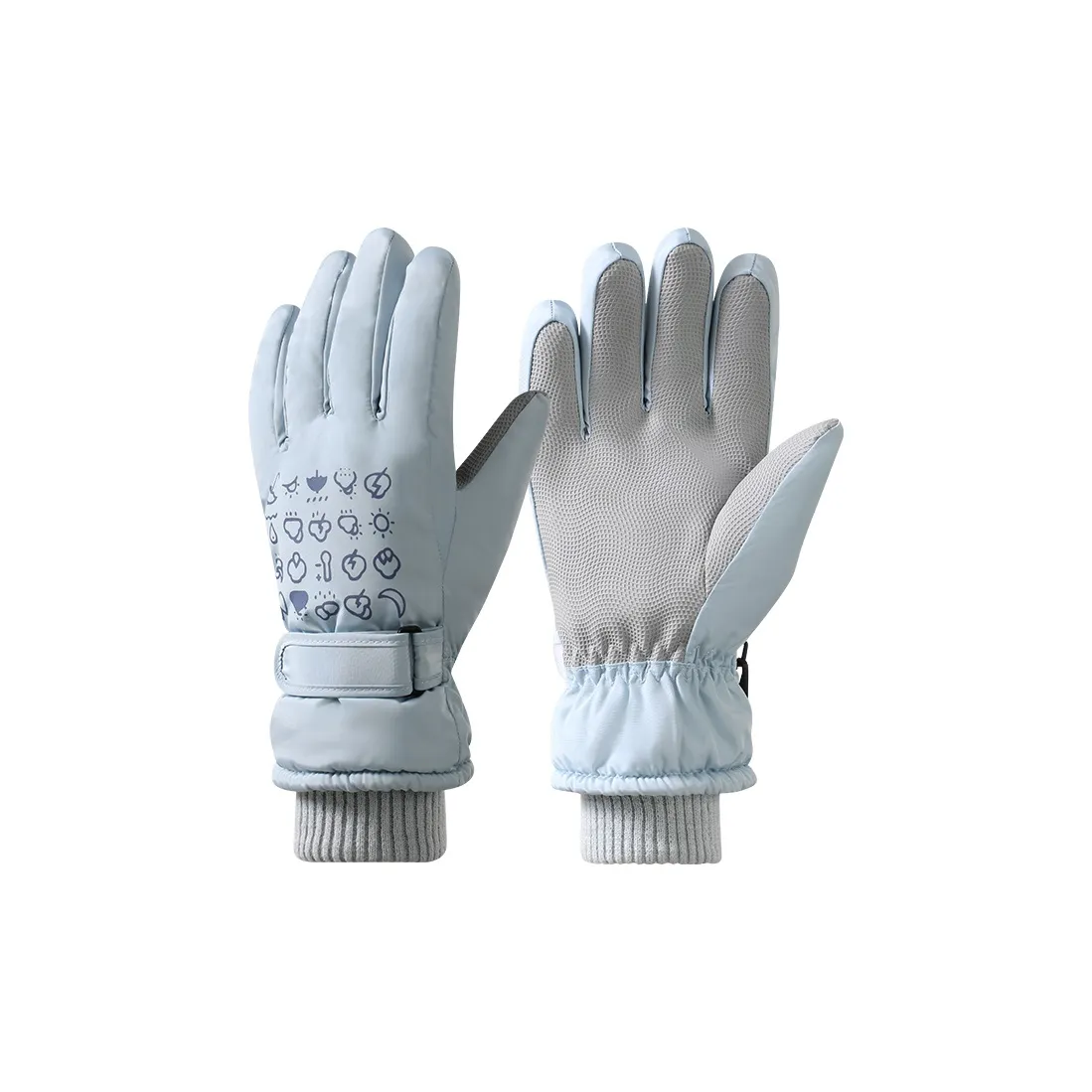 YUZHAOLIN Утолщенные лыжные перчатки для женщин