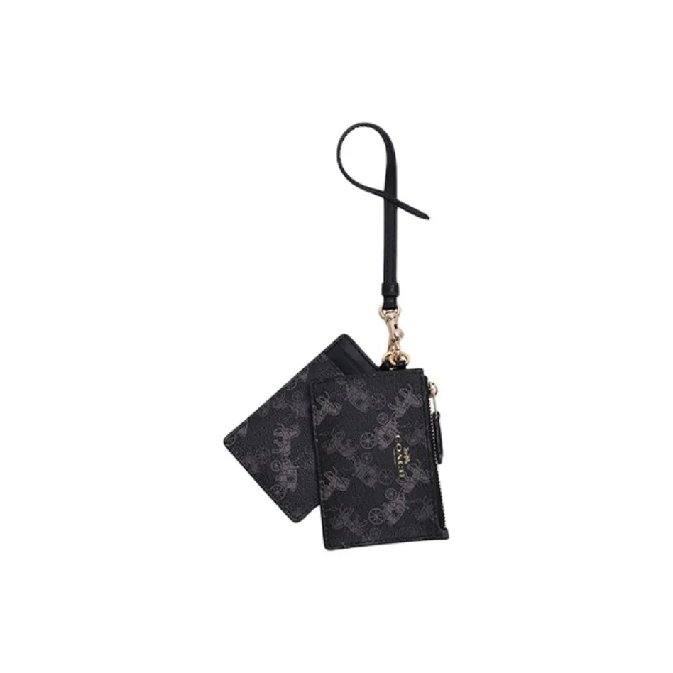 COACH Lanyard Card Holders