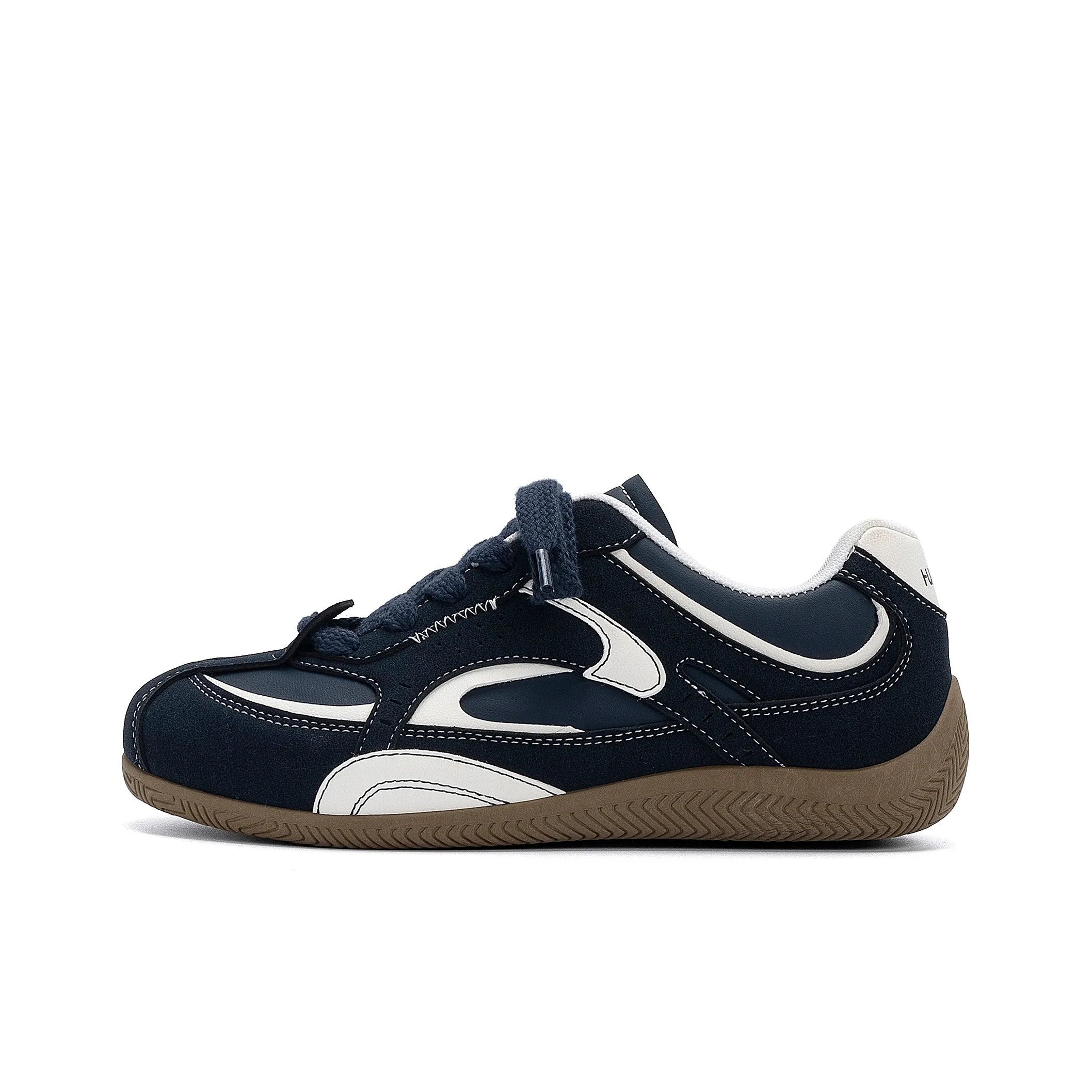 HUANQIU Беговые кроссовки Легкий Покрытие Низкий Топ Немецкие армейские кроссовки Мужской Синий