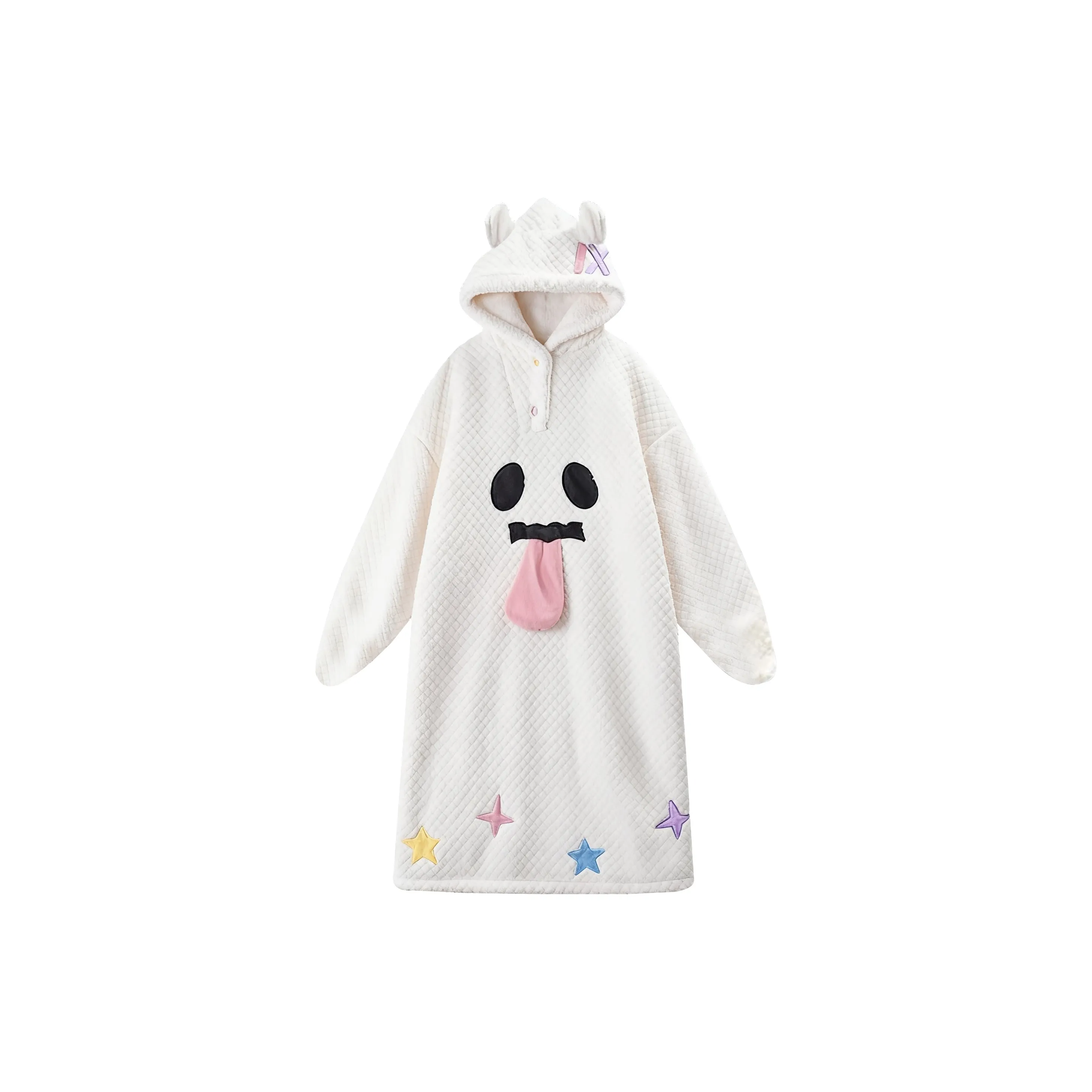 O'MESIK Белый Женские Банные халаты