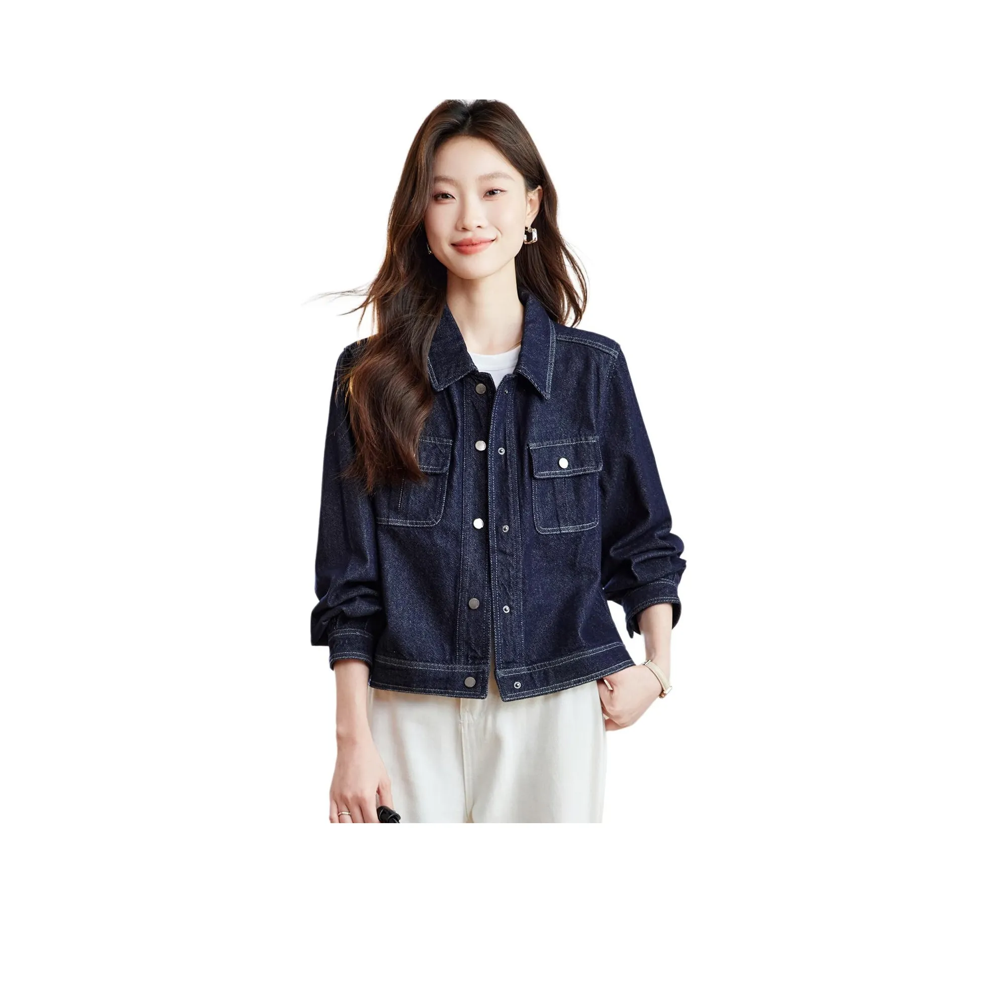 YPUT Изображение Цвет Женские Джинсовые Куртки