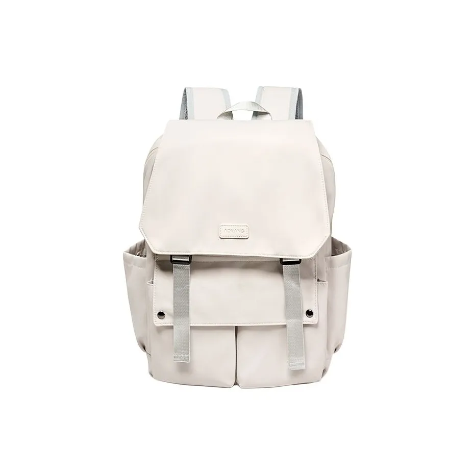 AOKANG Ткань Рюкзак для Бизнес Путешествия Сумка Большая Унисекс Экрю Классический Черный