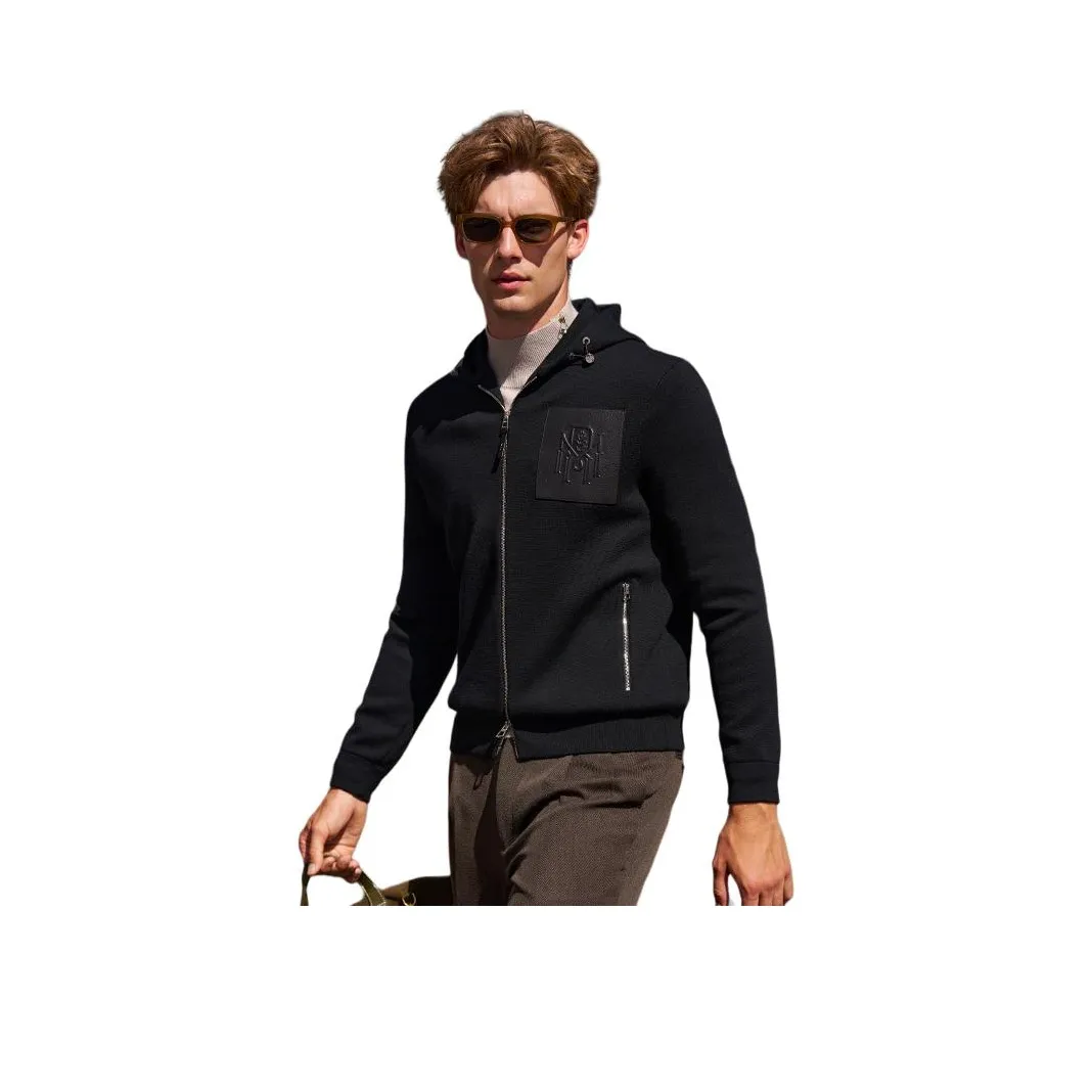 Mr.Bu Черный цвет рояля Мужские куртки