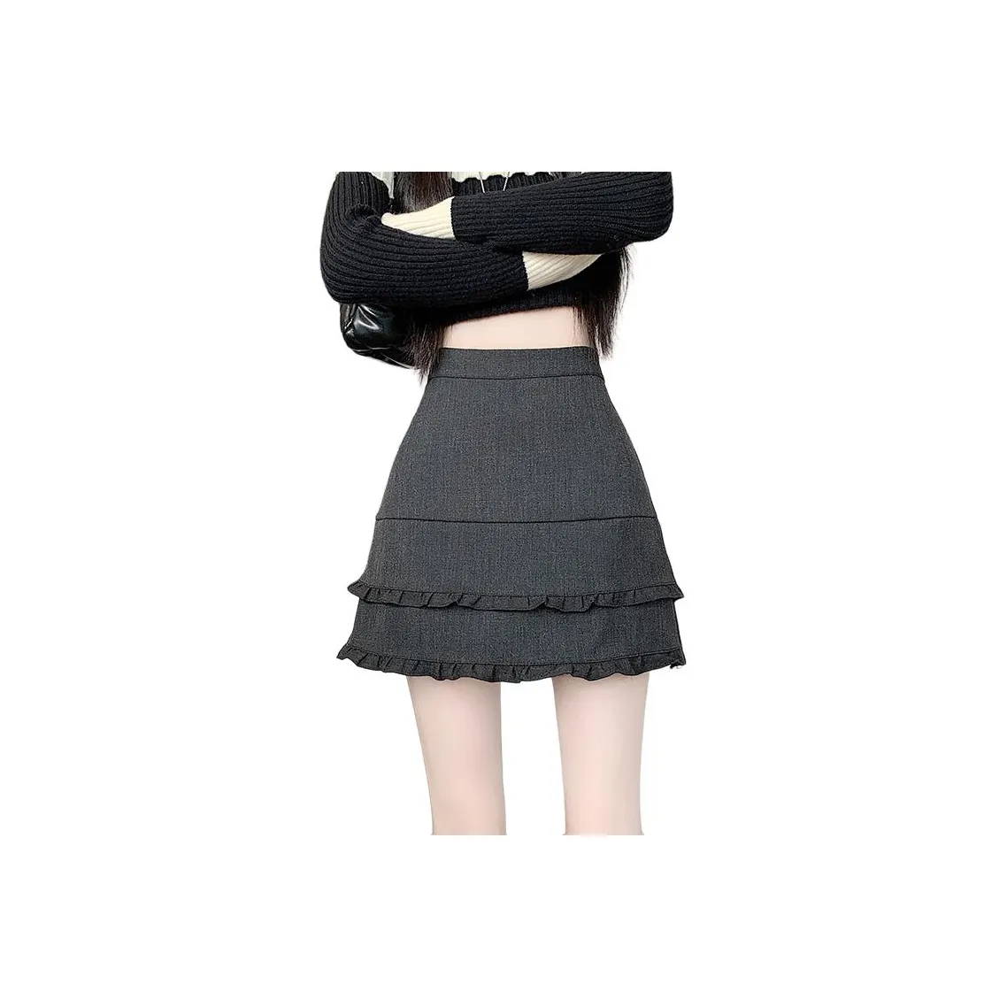 SNZX Повседневные короткие юбки женские