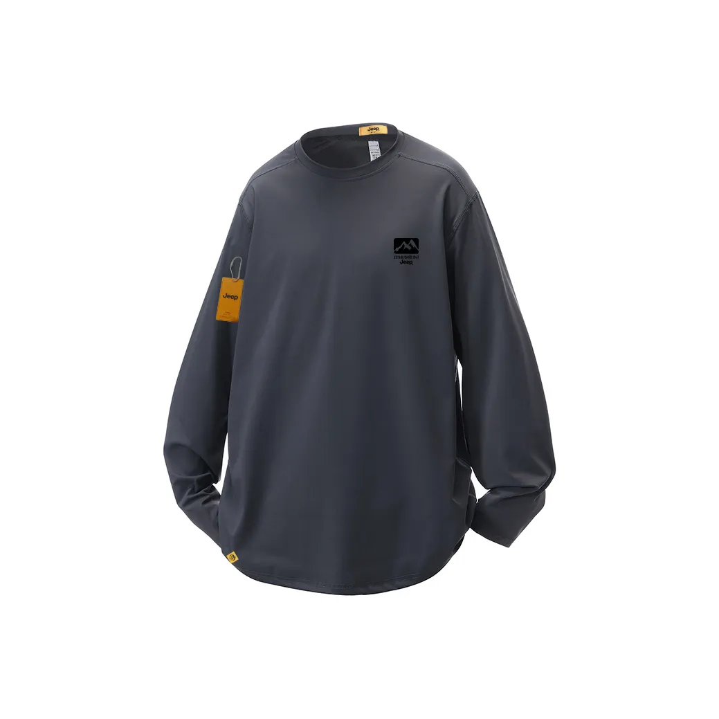 JEEP Outdoor Sports Длинный рукав Т-рубашка Унисекс