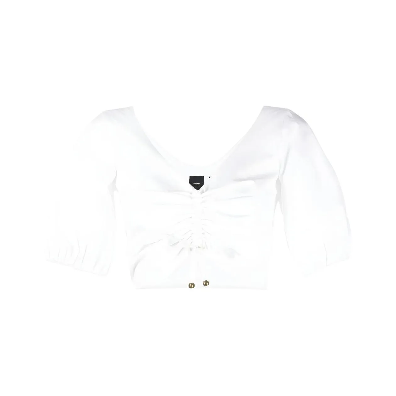 PINKO Белый Женские Короткие Топы